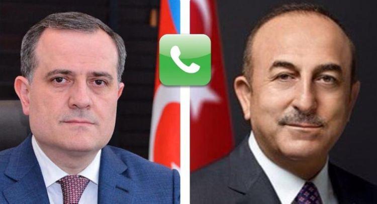 Mövlud Cavuşoğlu ilə Ceyhun Bayramovun telefon söhbəti olub<b style="color:red"></b>