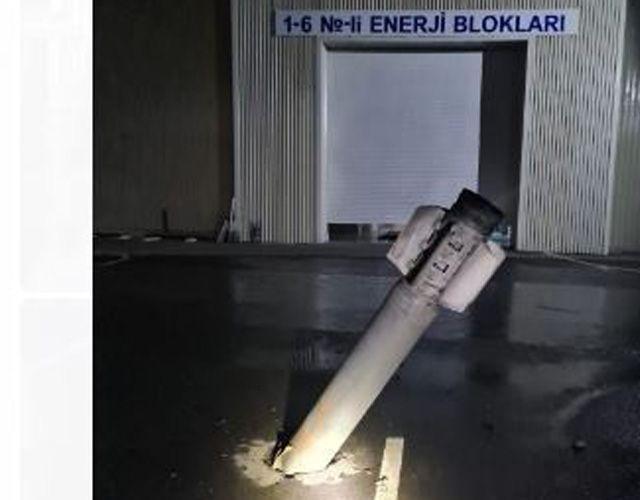 Ermənilərin atdığı raketlərdən biri Mingəçevir İES-in qarşısına düşüb -<b style="color:red"> Video</b>