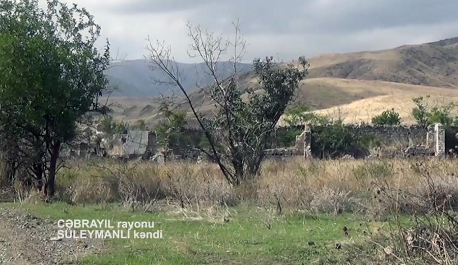 Cəbrayıl rayonunun Süleymanlı kəndindən -<b style="color:red"> Video</b>
