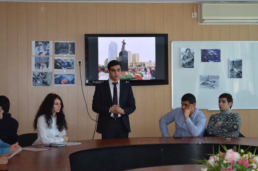 Xerson Dövlət Universitetində Xocalı soyqrımına həsr olunmuş anım mərsimi keçirilib<b style="color:red"></b>