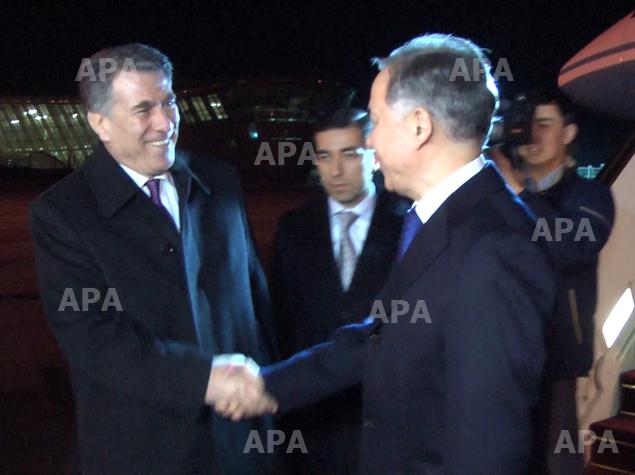 Qazaxıstan Parlamentinin sədri Azərbaycana rəsmi səfərə gəlib<b style="color:red"></b>