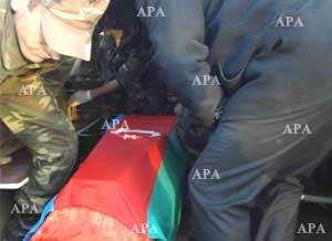 Azərbaycan Ordusunun şəhid olan hərbçisi dəfn edilib<b style="color:red"></b>