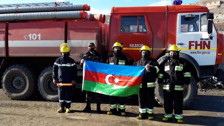 Kəlbəcərdə Yanğından Mühafizə Hissəsi fəaliyyətə başlayıb - <b style="color:red">Video</b>