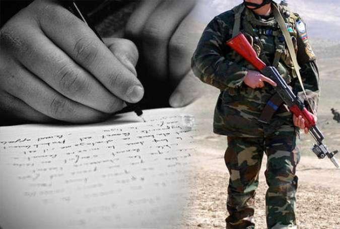 Vətənə məktub - <b style="color:red">Yazı</b>