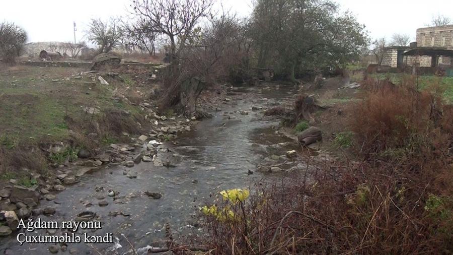 Ağdamın Çuxurməhlə kəndi - <b style="color:red">VİDEO</b>
