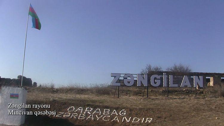 Zəngilanın Mincivan qəsəbəsi - <b style="color:red">VİDEO</b>