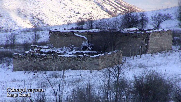 Cəbrayılın İsaqlı kəndinin görüntüləri - <b style="color:red">Video</b>