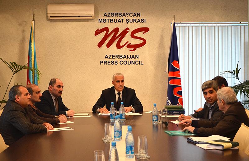 MŞ yenidən “Reket jurnalistika”yla bağlı iclas keçirib<b style="color:red"></b>