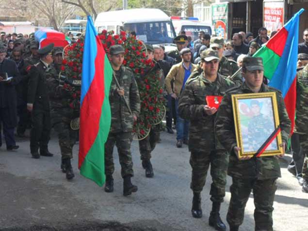 Şəhid olmuş əsgər Elvin Həsənov dəfn olunub<b style="color:red"></b>