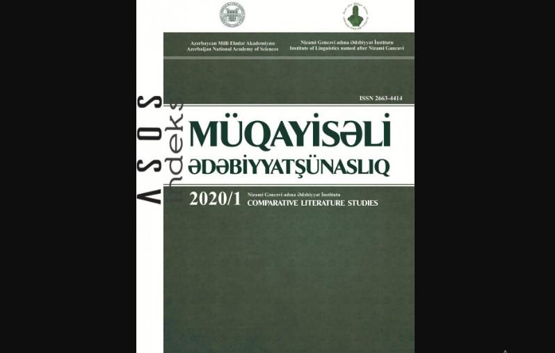 "Müqayisəli ədəbiyyatşünaslıq" beynəlxalq indeksləmə bazasında <b style="color:red"></b>