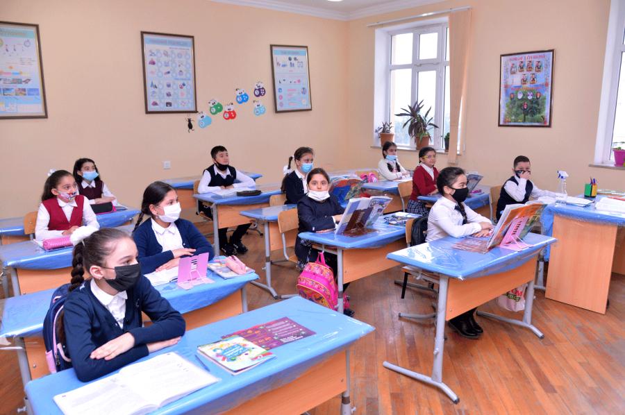 Əyani tədrisin təşkili vəziyyəti<b style="color:red"></b>