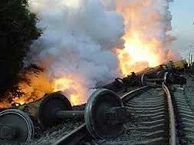Azərbaycanda dəmir yolunda yanğın baş verib<b style="color:red"></b>