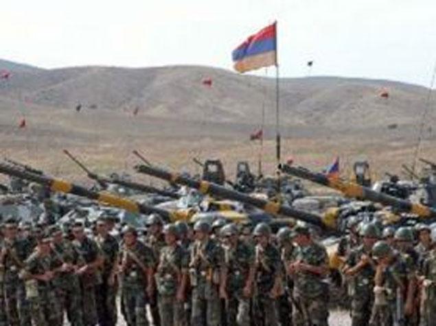 Ermənistan Ordusu işğal etdiyi Azərbaycan ərazilərində irimiqyaslı hərbi təlimlər keçirir<b style="color:red"></b>