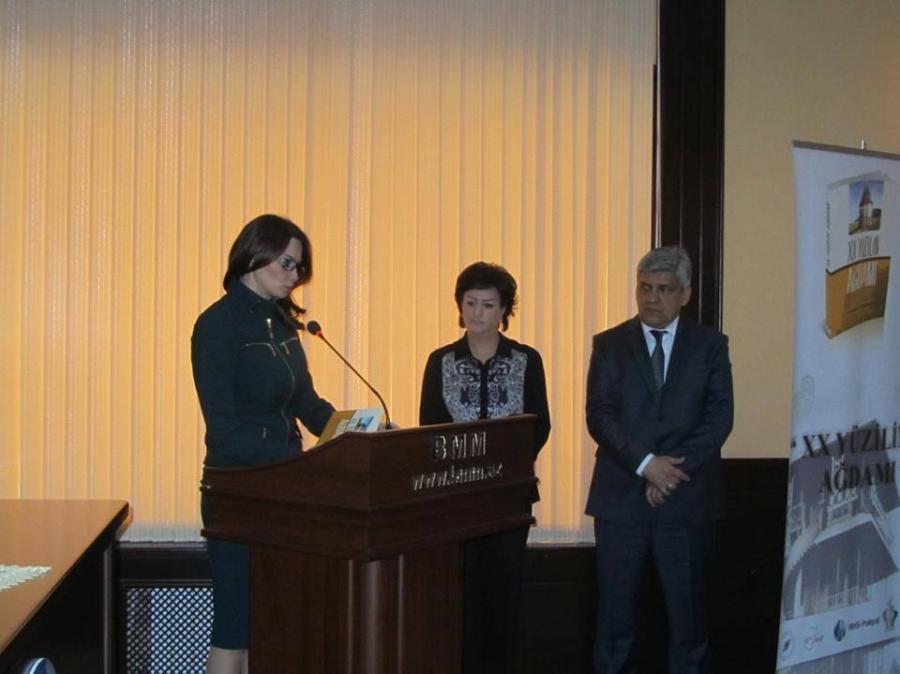 «XX yüzilin Ağdamı» ictimaiyyətə təqdim edilib<b style="color:red"></b>