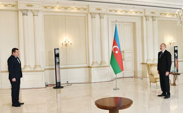 İlham Əliyev Belarus səfirini qəbul etdi - <b style="color:red">Yenilənib</b>