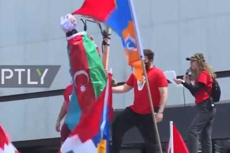 Ermənilərdən azərbaycanlılara zorakılıq çağırışı - VİDEO