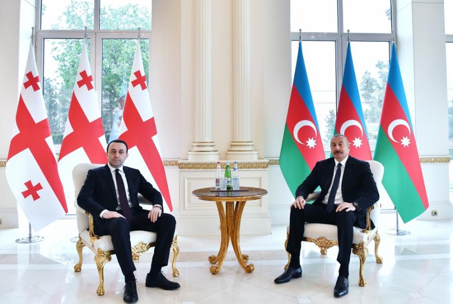 İlham Əliyev Gürcüstanın Baş nazirini qəbul edib - Yenilənib