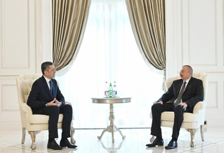 İlham Əliyev Türkiyənin təhsil nazirini qəbul edib - <b style="color:red">Yenilənib</b>