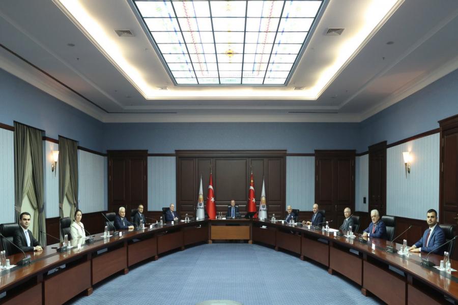 Ərdoğan YAP nümayəndə heyətini qəbul edib - <b style="color:red">Yenilənib</b>
