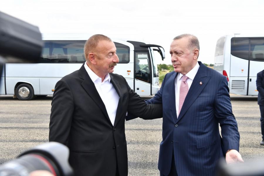 Şuşada Azərbaycan və Türkiyə prezidentlərinin təkbətək görüşü keçirilir<b style="color:red"></b>