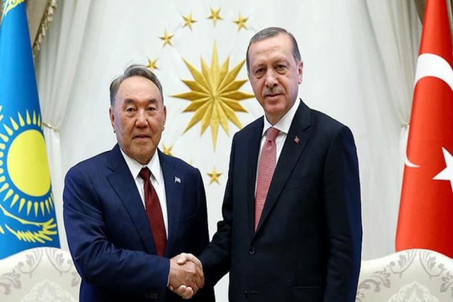 Ərdoğanla Nursultan Nazarbayev arasında telefon danışığı olub