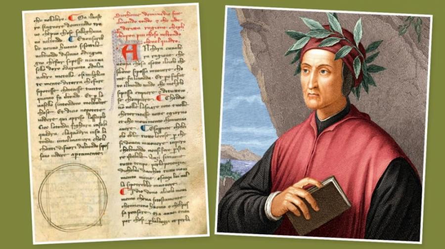İtaliyada Dantenin əlyazmaları tapılıb