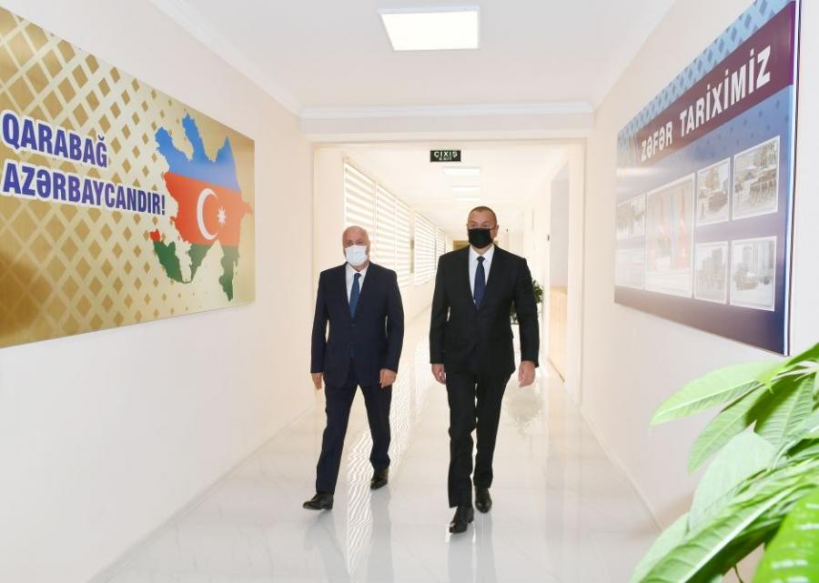 Sumqayıtda yeni məktəb istifadəyə verilib - Foto (Yenilənib)
