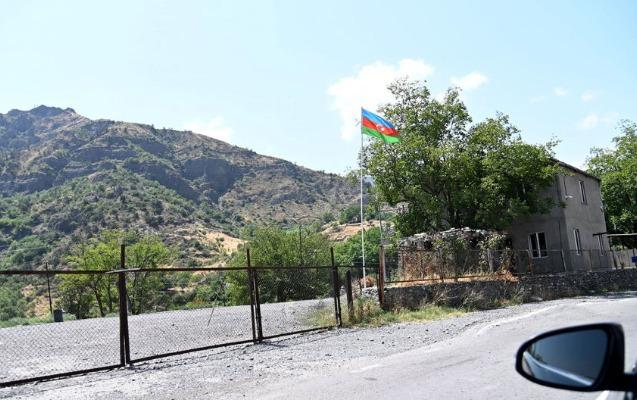 Polis Gorus-Qafan yolunda İranın yük maşınlarını yoxlamağa başladı<b style="color:red"></b>
