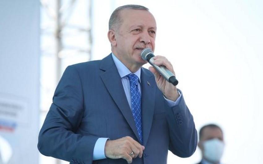 Ərdoğan: "Qarşıdakı həftələrdə Azərbaycana səfər edəcəyəm"