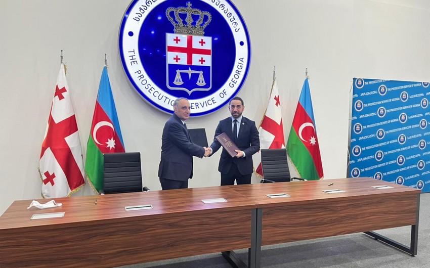 Azərbaycan və Gürcüstanın Baş prokurorları arasında görüş olub