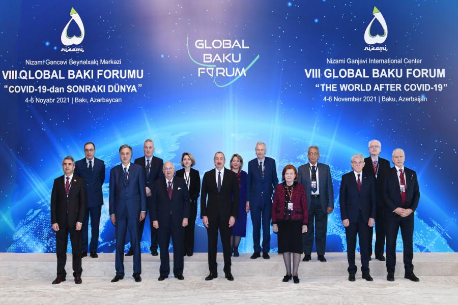 Prezident İlham Əliyev VIII Qlobal Bakı Forumunun açılış mərasimində iştirak edib