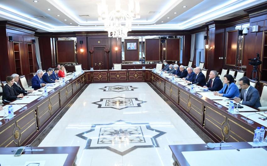 Türkiyə və Azərbaycan deputatlarının görüşü olub