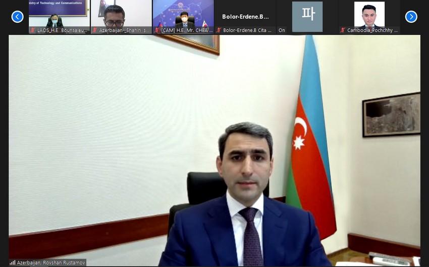 Azərbaycan “İKT üzrə Nazirlər Toplantısı 2021”də təmsil olunub