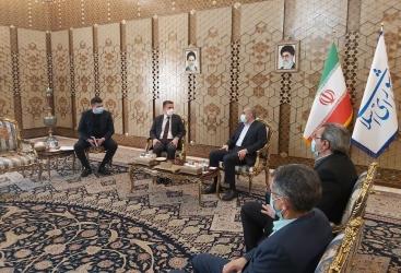 Azərbaycan-İran parlamentlərarası əməkdaşlığının inkişafı məsələləri müzakirə edilib