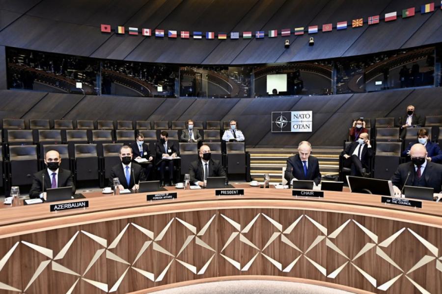 Prezident İlham Əliyev Brüsseldə Şimali Atlantika Şurasının iclasında iştirak edib - Yenilənib