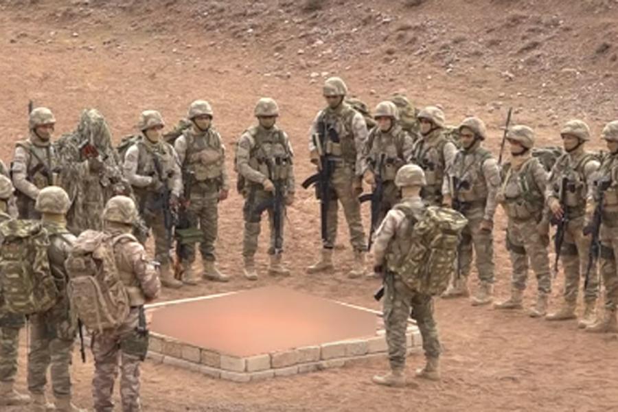 Əlahiddə Ümumqoşun Orduda xüsusi təyinatlıların təlimi keçirilib - Video