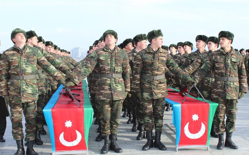 Azərbaycanda hərbi xidmətə növbəti çağırış başlayıb