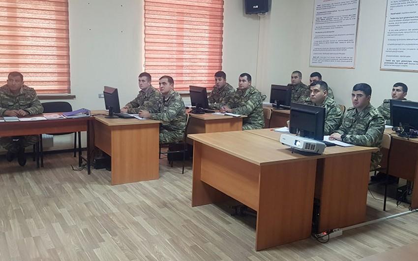 Azərbaycan Ordusunun bölük komandirləri ilə təlim toplanışları keçirilib- Video