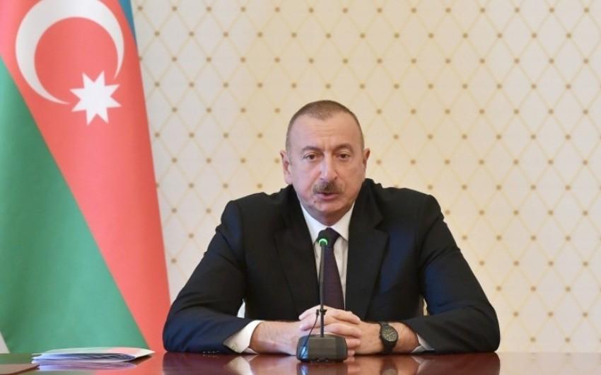 “Azərbaycan humanitar əməkdaşlıq üçün mühüm məkana çevrilib" - İlham Əliyev