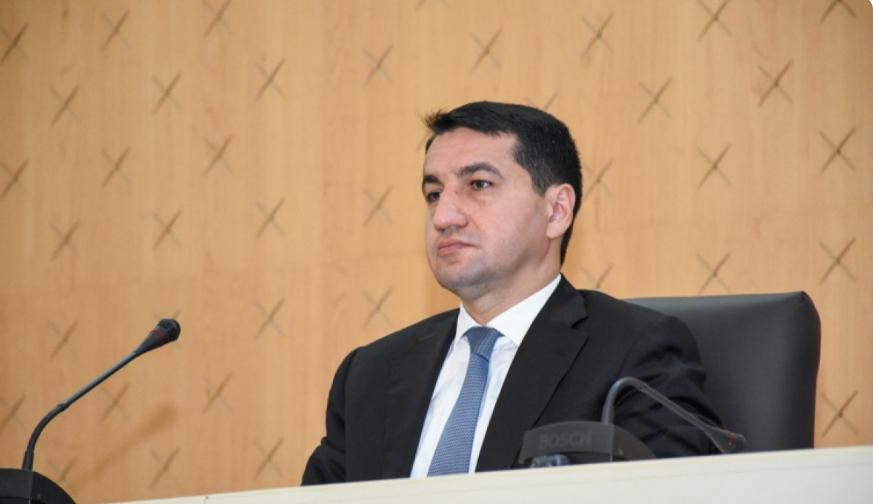 Hikmət Hacıyev Armen Qriqoryanla görüşüb