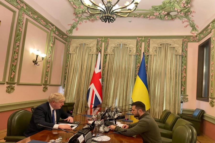 Boris Conson Kiyevdə səfərdədir