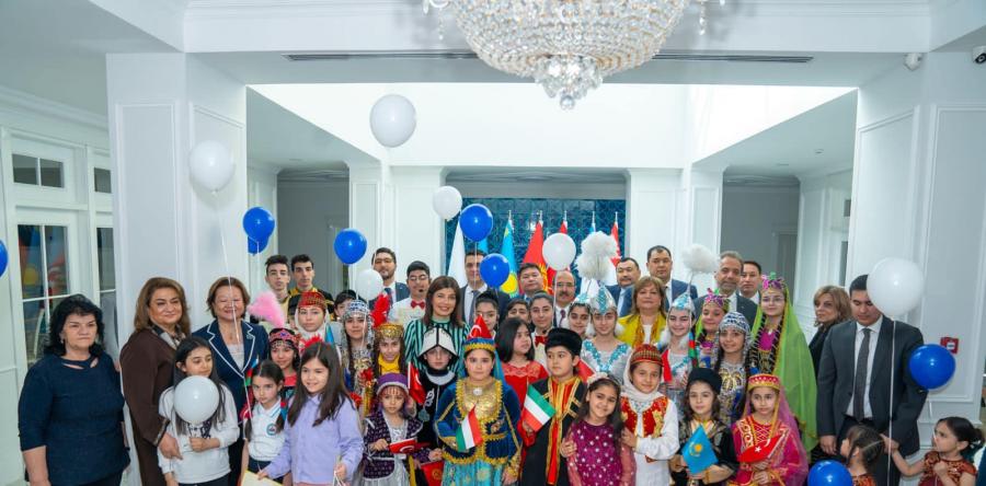 “Türk dünyasının uşaqlarının birliyi" şənliyi - Foto