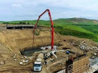 Ağdam-Füzuli yolunun inşası davam edir -  Foto