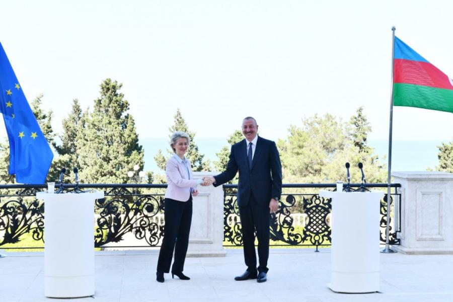 Prezident İlham Əliyev Ursula von der Leyenin səfərinin nəticələrini müsbət qiymətləndirib