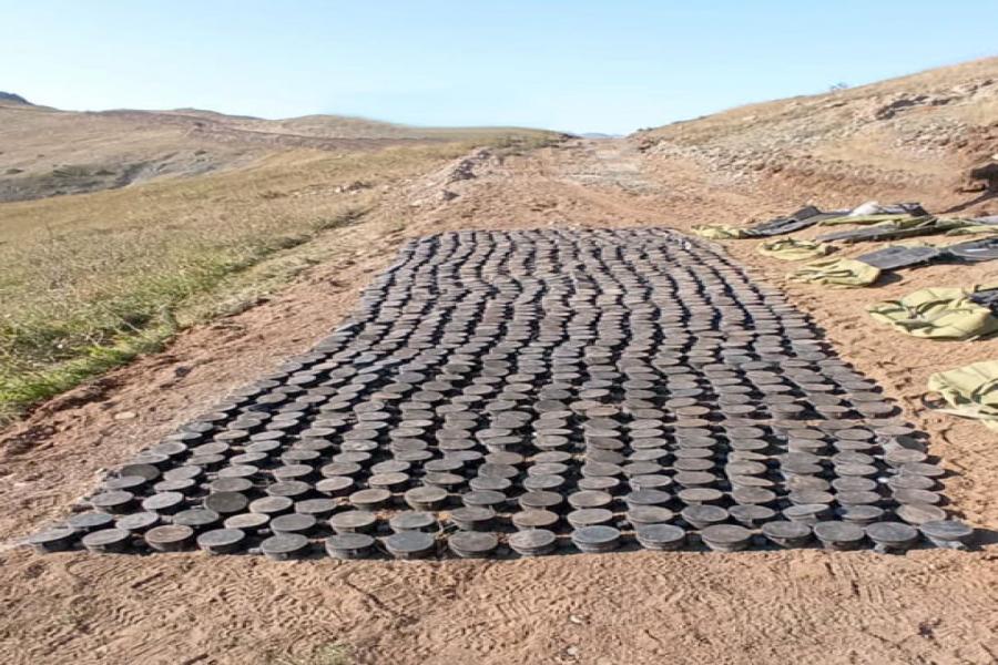 Sarıbaba yüksəkliyində qanunsuz erməni silahlılarının basdırdığı mina sahəsi aşkarlanıb