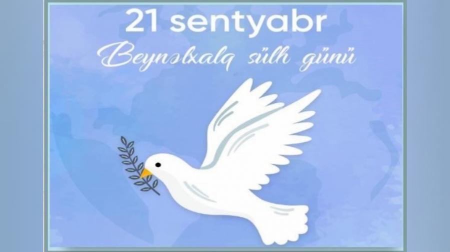 Milli Kitabxanada Beynəlxalq Sülh Günü münasibətilə virtual sərgi açılıb