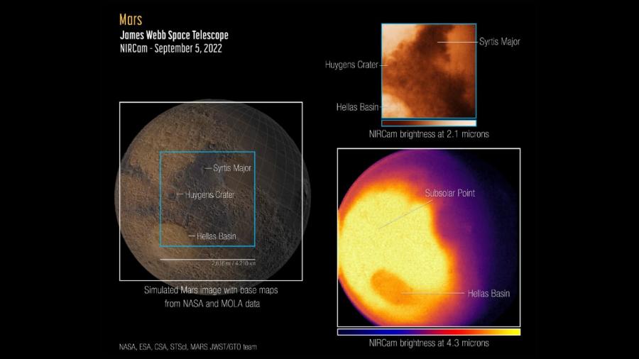 "James Webb" Marsı görüntüləyib