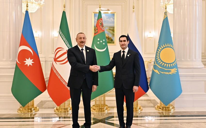 Prezident İlham Əliyev türkmənistanlı həmkarına təbrik məktubu ünvanlayıb