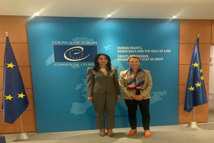 Azərbaycan Ombudsmanı Avropa Şurasının Baş katibi ilə görüşüb