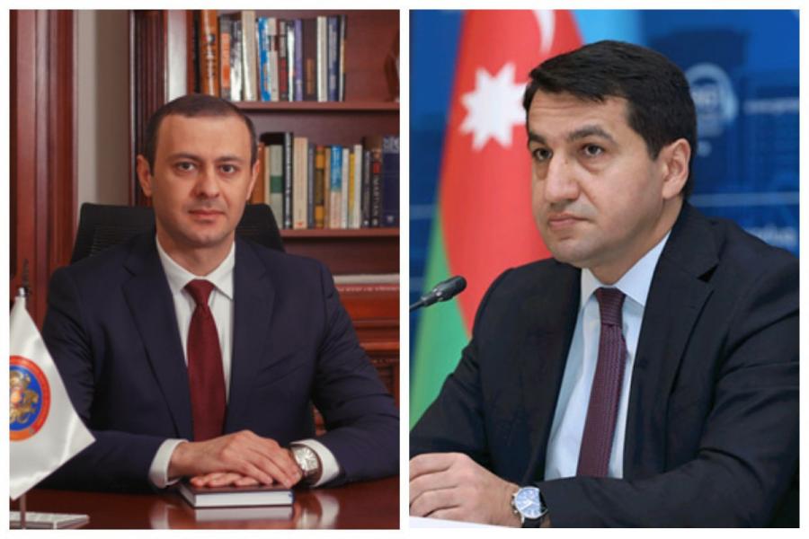Prezidentin köməkçisi Armen Qriqoryanla müzakirə olunan məsələləri açıqlayıb